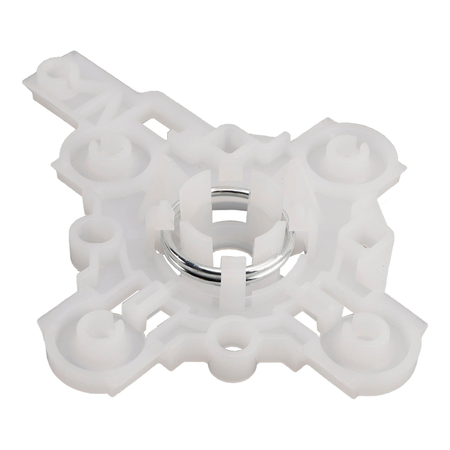 Supporto in plastica bianca con clip per la lente dello specchietto retrovisore laterale sinistro dell'auto Honda