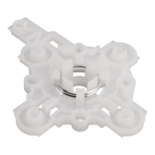 Supporto in plastica bianca con clip per la lente dello specchietto retrovisore laterale sinistro dell'auto Honda