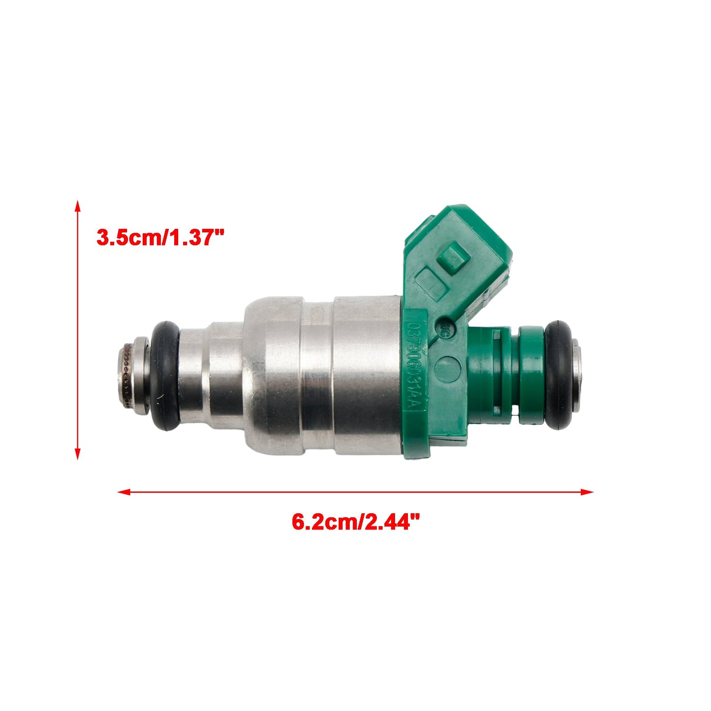 1 pz. Iniettore carburante 037906031AA Adatto per Audi A3 1.6L 1996-2003 Adatto per Seat Adatto per VW