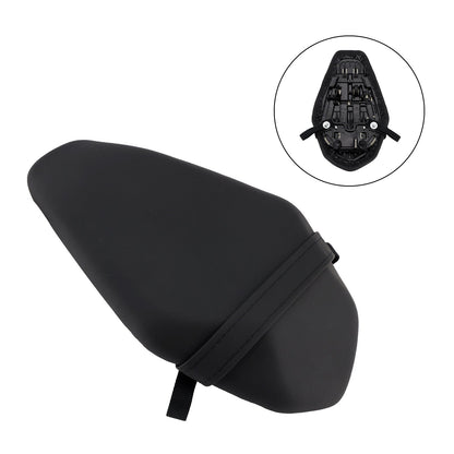 Cuscino passeggero posteriore Kawasaki Ninja Zx-6R 2019-2025, vestibilità piatta, nero