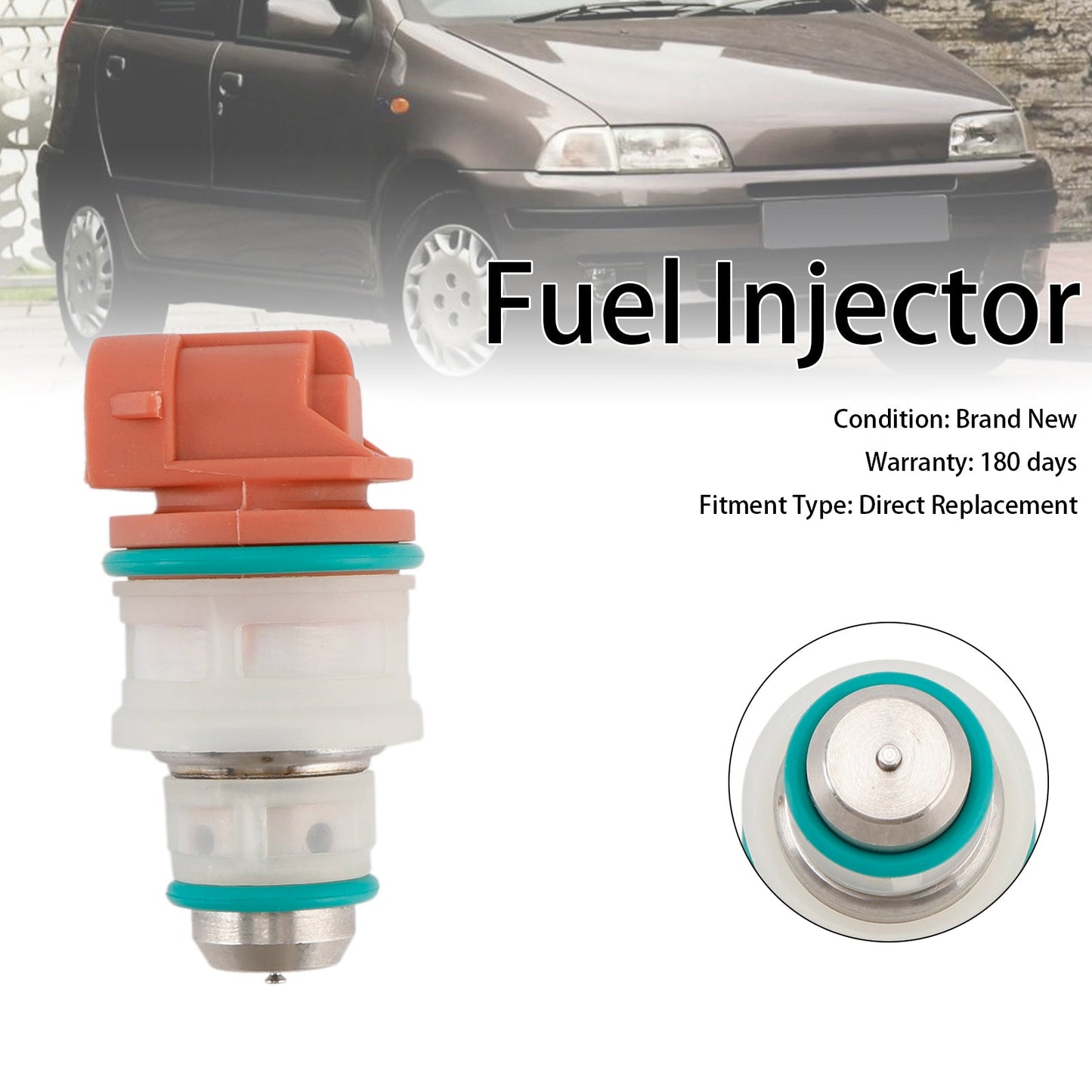 1 pz Iniettore carburante IWM52300 adatto per Fiat Punto e Lancia 9947873