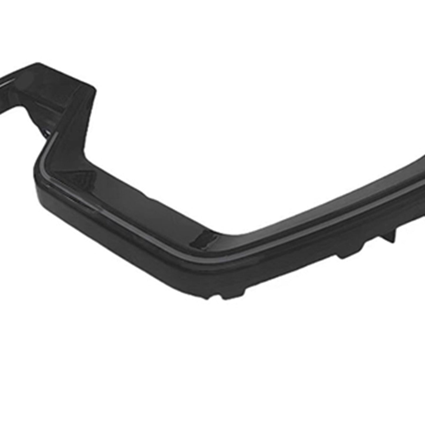 Cornice della griglia anteriore a doppio rene nera per paraurti, compatibile con BMW iX SUV 2022-2025 con LED.