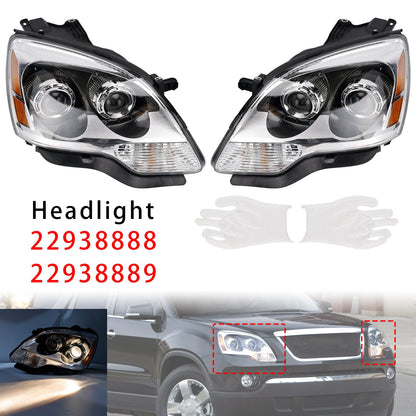 Faro anteriore sinistro e destro HID per GMC Acadia 2007-2012 22938888 22938889