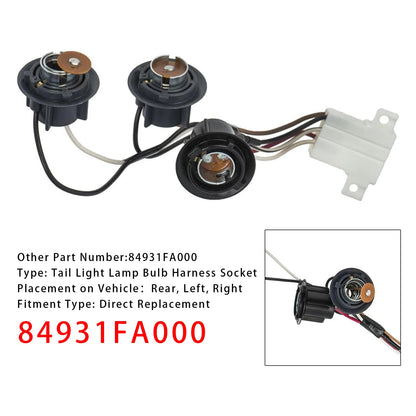 Presa per cablaggio lampadina fanale posteriore Subaru Impreza 1993-2001 84931FA000