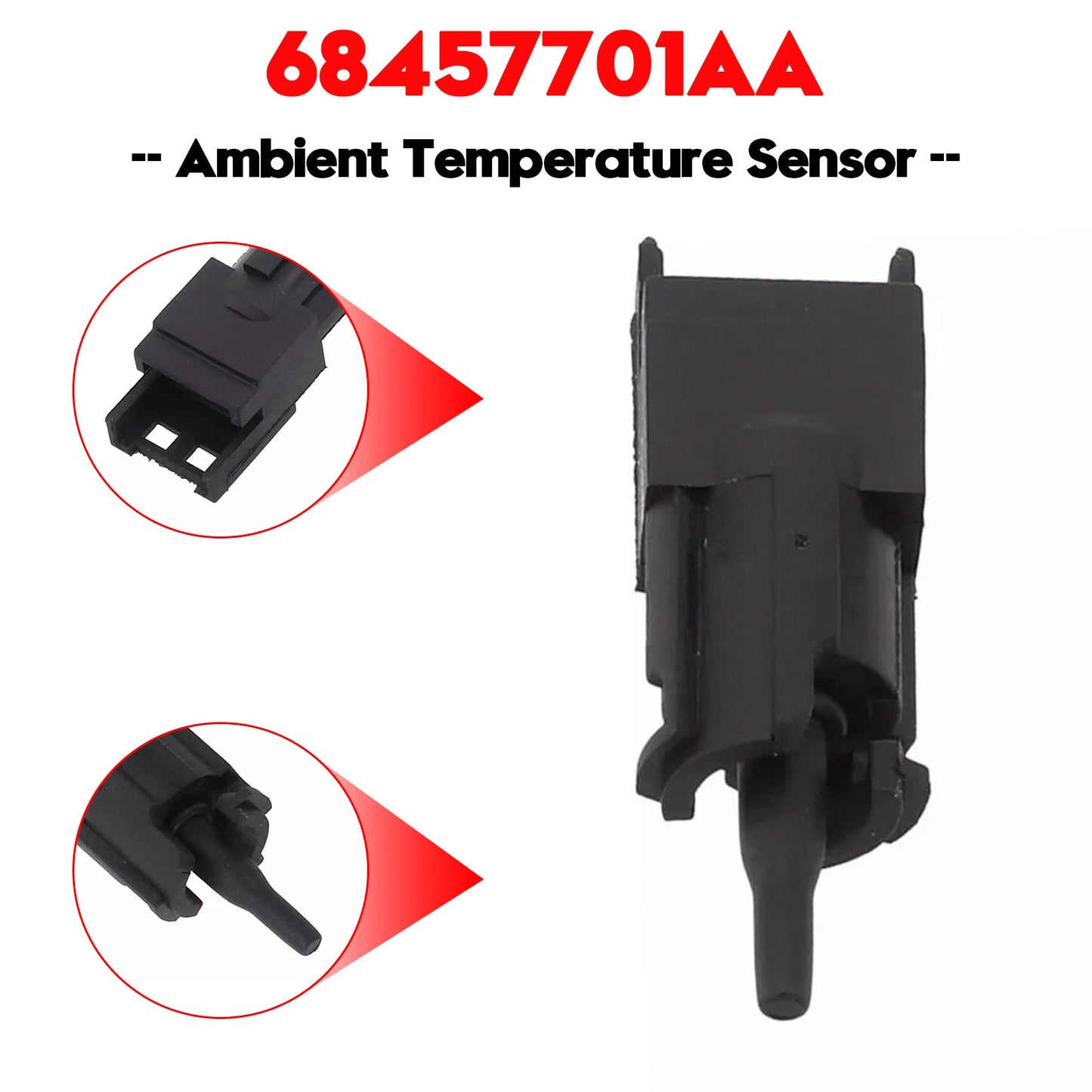 Sensore di temperatura ambiente Dodge Ram 1500 2500 3500 2013-2017 68457701AA 68138681AC