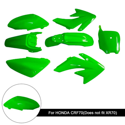 Kit di plastica per carrozzeria e parafango per HONDA CRF70 DIRT BIKE