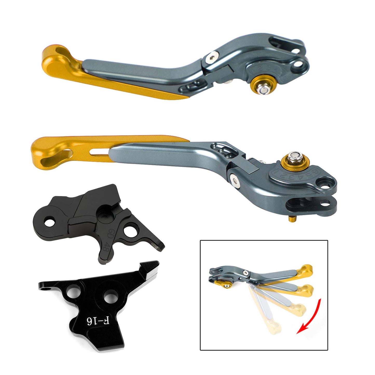 Leva freno frizione regolabile HARLEY X350 2022-2023