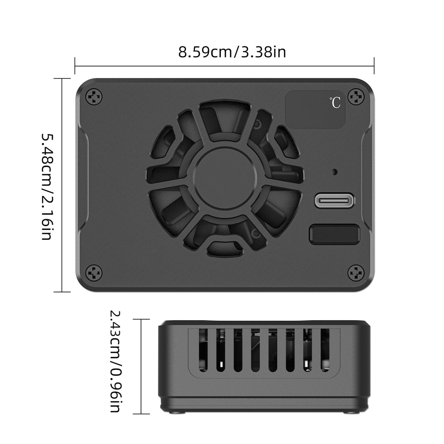 Semiconduttore radiatore fotocamera Slr ventola di raffreddamento per Sony Canon R5/R6/R7/Fuji Xt4