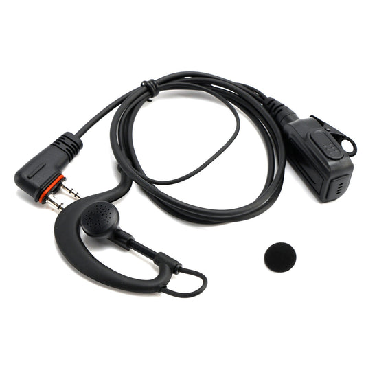 Cuffie con gancio auricolare ICOM A24/25-020 per ricetrasmittenti ICOM A25CE A25N A24