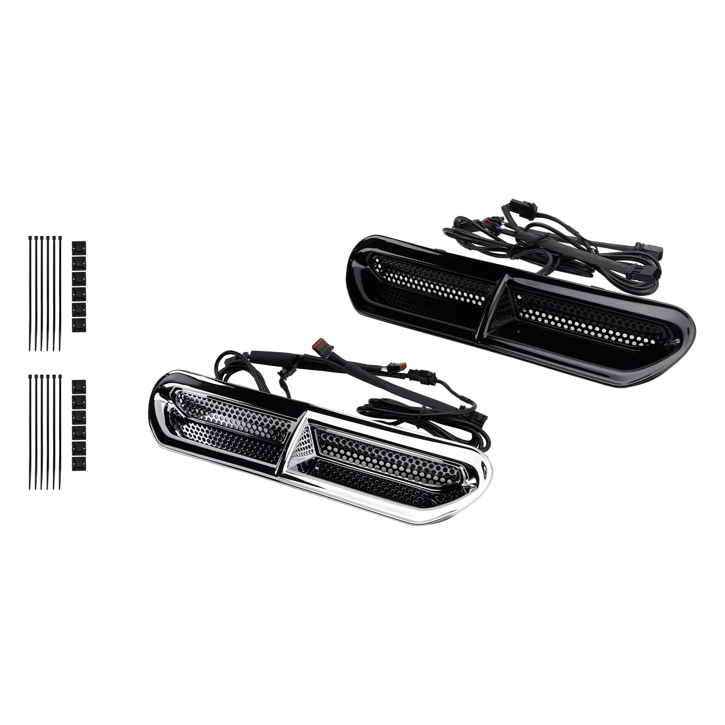 Luce LED per presa d'aria anteriore per Touring Street Glide 2014-2024
