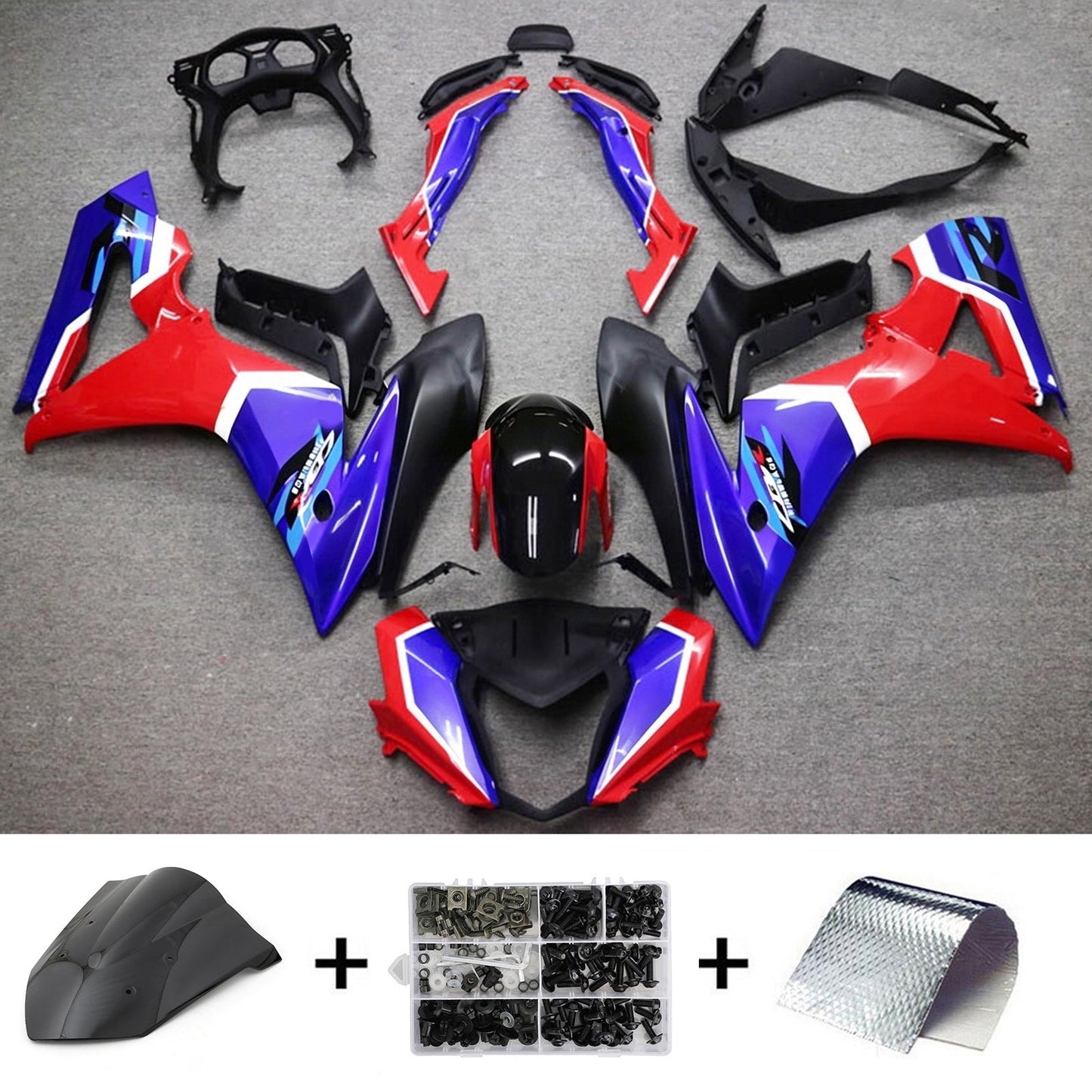 Kit di carene in plastica ABS stampate a iniezione per Honda CBR650F 2014-2016