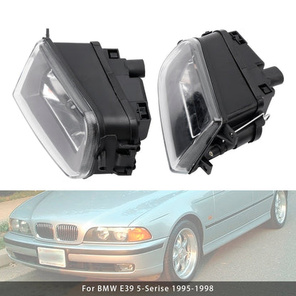 Coppia di alloggiamenti per fari fendinebbia paraurti anteriore per BMW E39 Serie 5 1995-1998