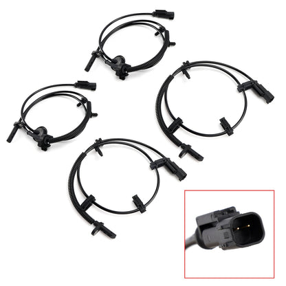 4 sensori di velocità ruota ABS anteriori e posteriori per Chevy Traverse 3.6L 2009-2017