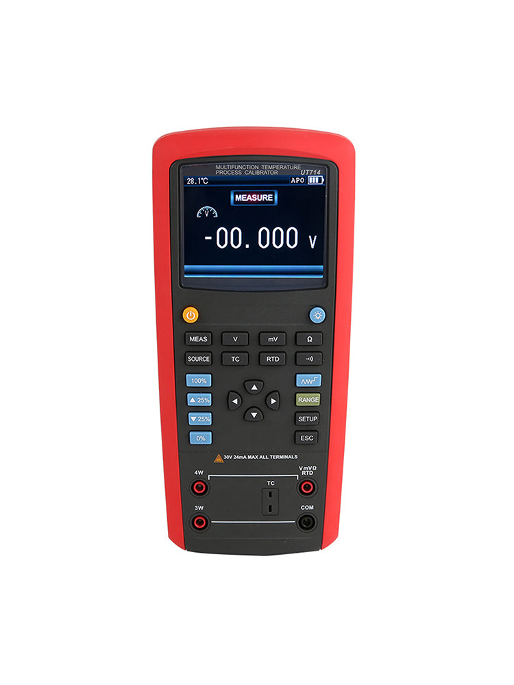 UT714 Tester multifunzione Calibratore di processo per temperatura Termocoppia