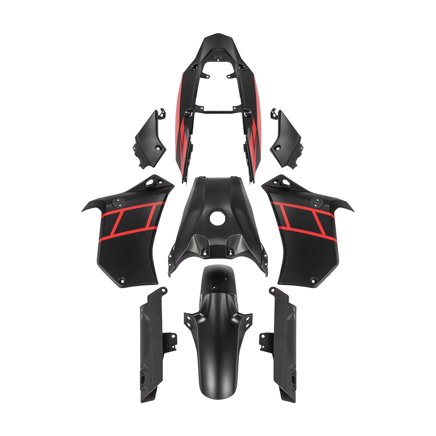 Kit carenatura carrozzeria ABS iniezione Yamaha Tenere 700 2019-2024