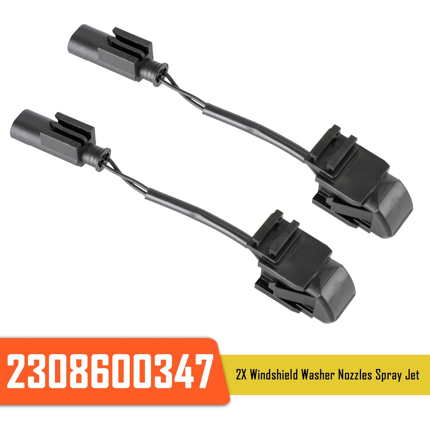 2X Ugello tergicristallo per Mercedes-Benz Classe CE 2308600347