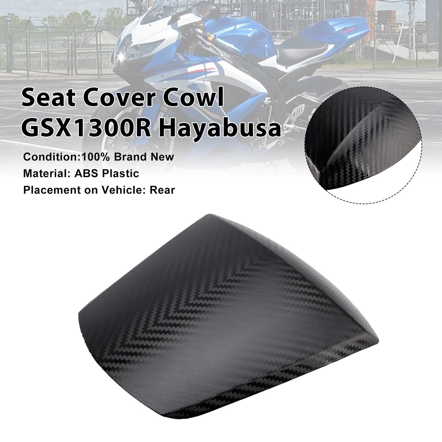 Copertura per sella posteriore per Suzuki GSXR600 GSXR750 K11 2011-2026