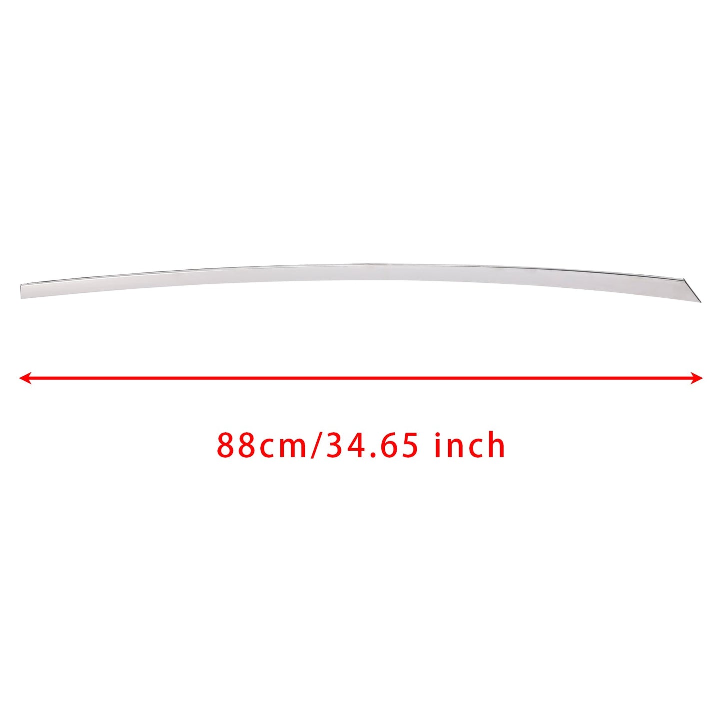 Modanatura cromata per pannello porta posteriore superiore lato sinistro Kia Optima 2011-2015