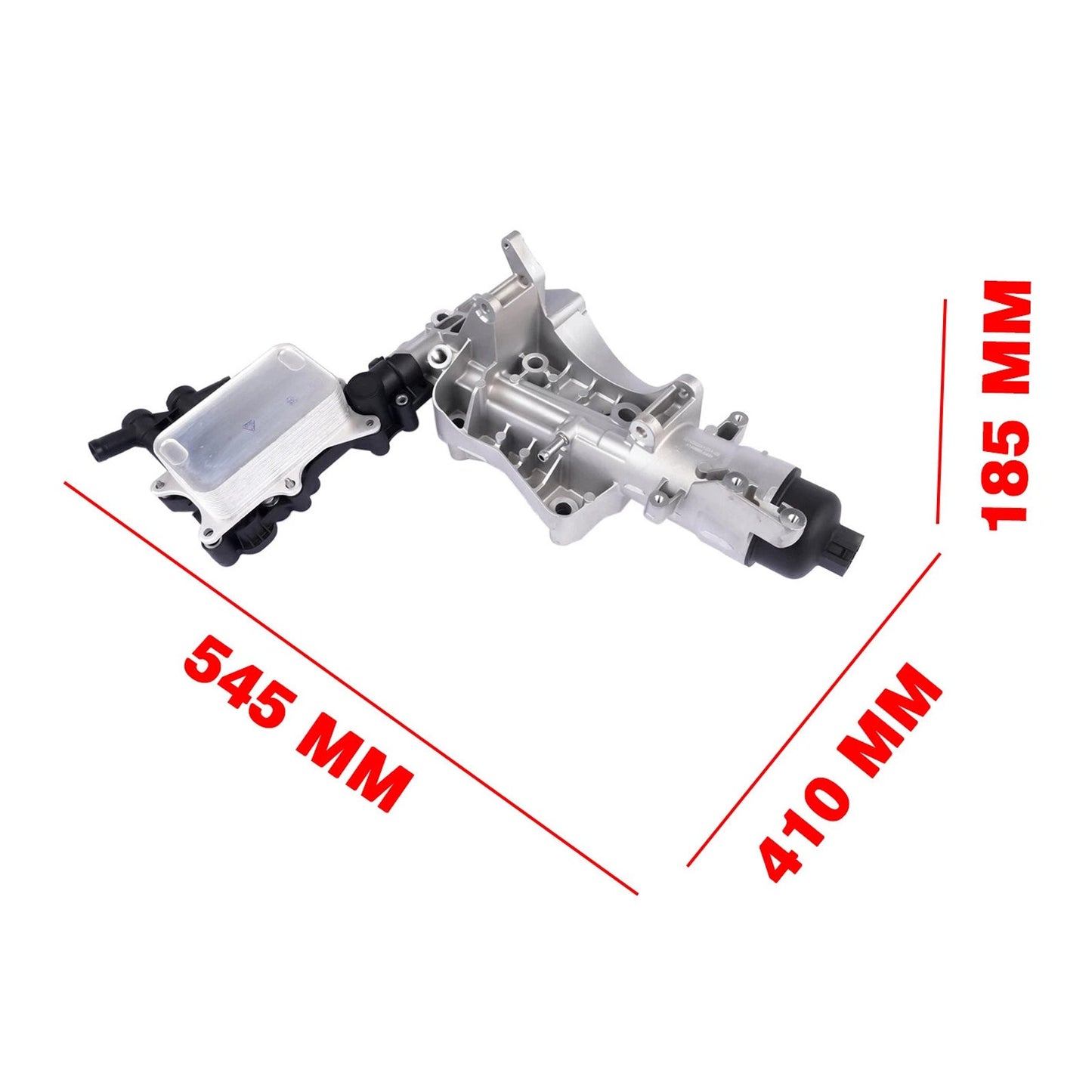 Alloggiamento filtro olio e gruppo radiatore olio per Renault Megane IV Grandtour 152085078R