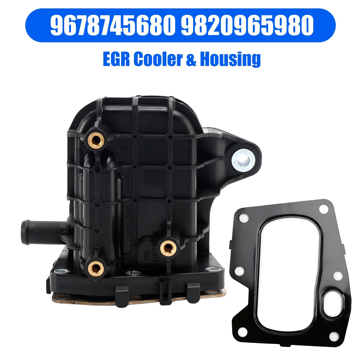 Peugeot Boxer - Radiatore e alloggiamento EGR BlueHDi 2.0 e 2.2 9678745680 9820965980