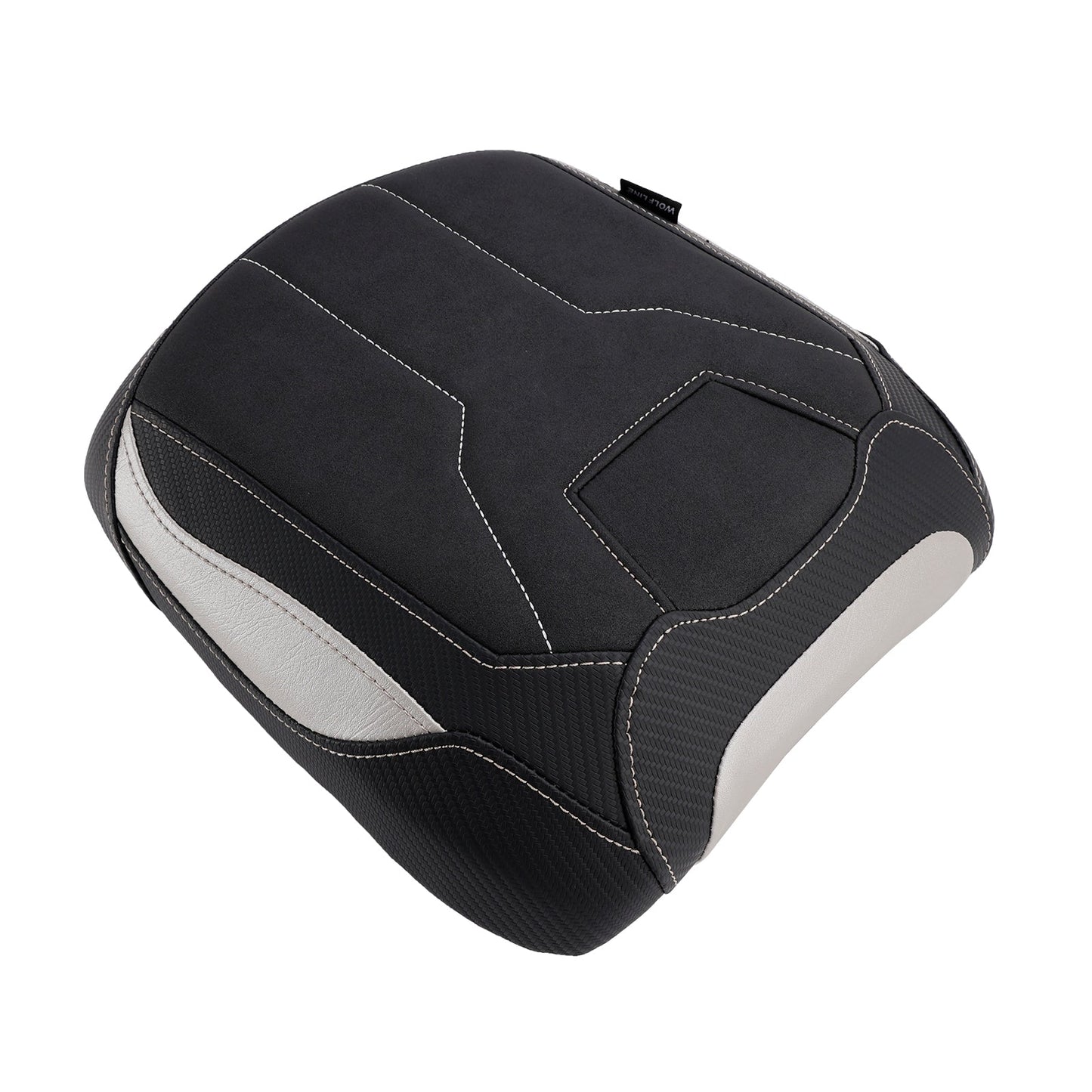 Cuscino passeggero posteriore Yamaha Tracer 9 GT 2021-2023, in poliuretano piatto, nero