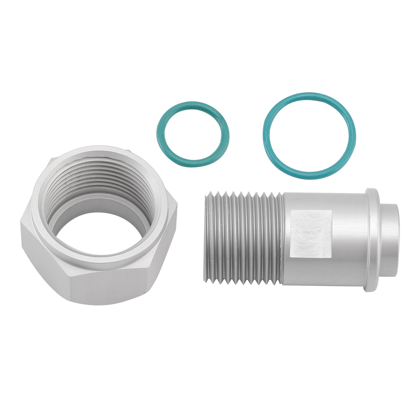 Adattatore A/C da femmina n. 12 (3/4) a maschio n. 10 (5/8) per tubo flessibile dell'accumulatore dell'essiccatore