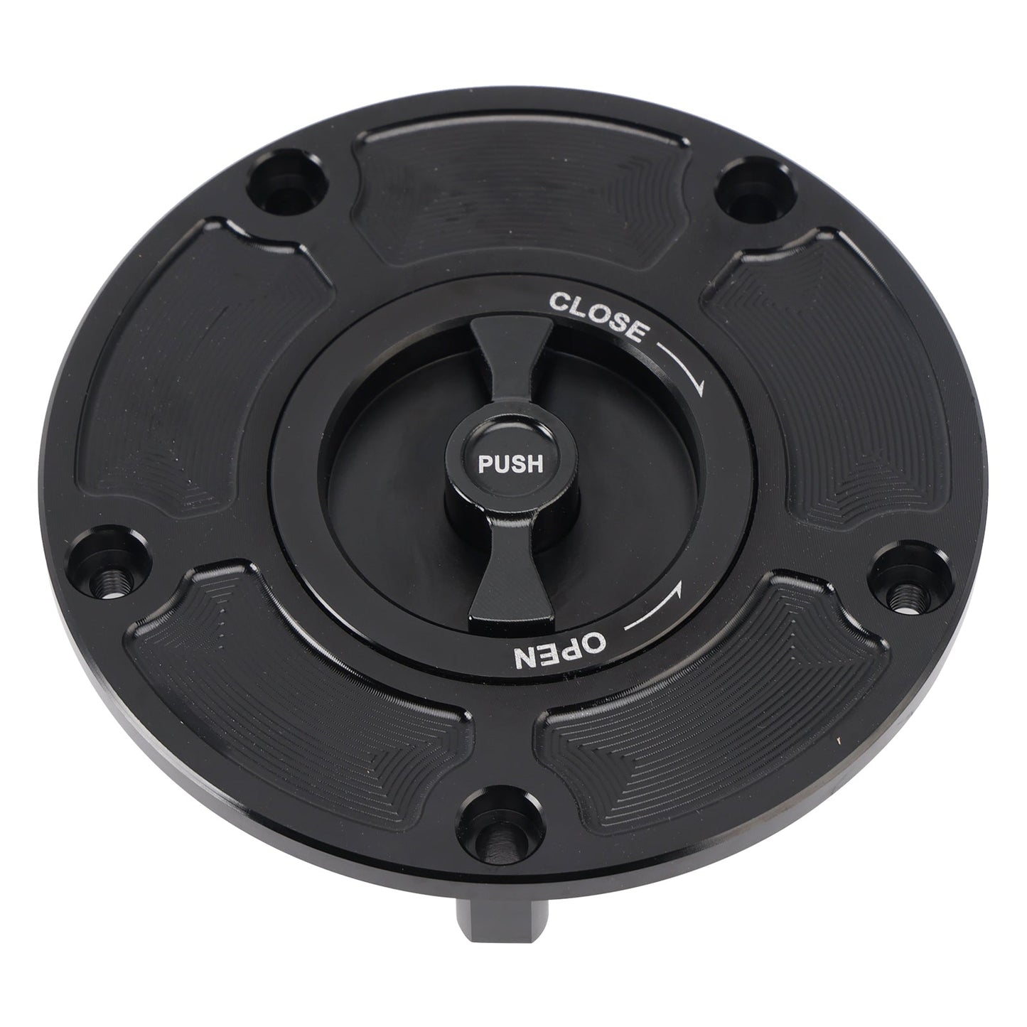 Tappo serbatoio carburante CNC nero senza chiave per CFMoto 300 450 SS NK 700CL-X 800 NK 22-25
