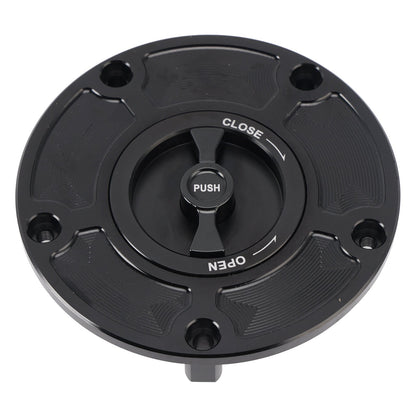 Tappo serbatoio carburante CNC nero senza chiave per CFMoto 300 450 SS NK 700CL-X 800 NK 22-25