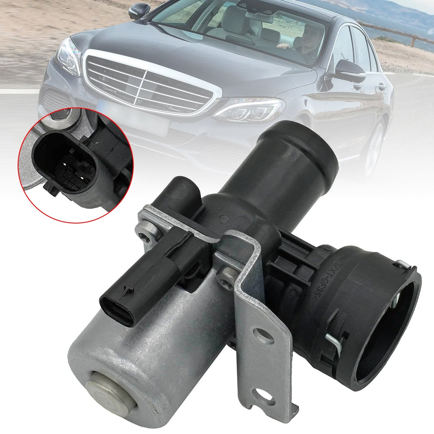Valvola di controllo del liquido di raffreddamento del riscaldatore Mercedes-Benz C 250 SLK 250 2014-2015 2712030164