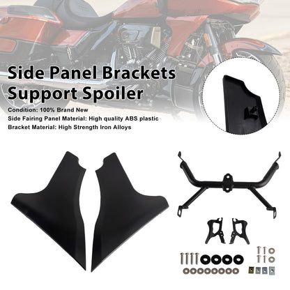 Staffe di supporto per spoiler per pannello laterale Harley CVO Road Glide dal 2024 in poi