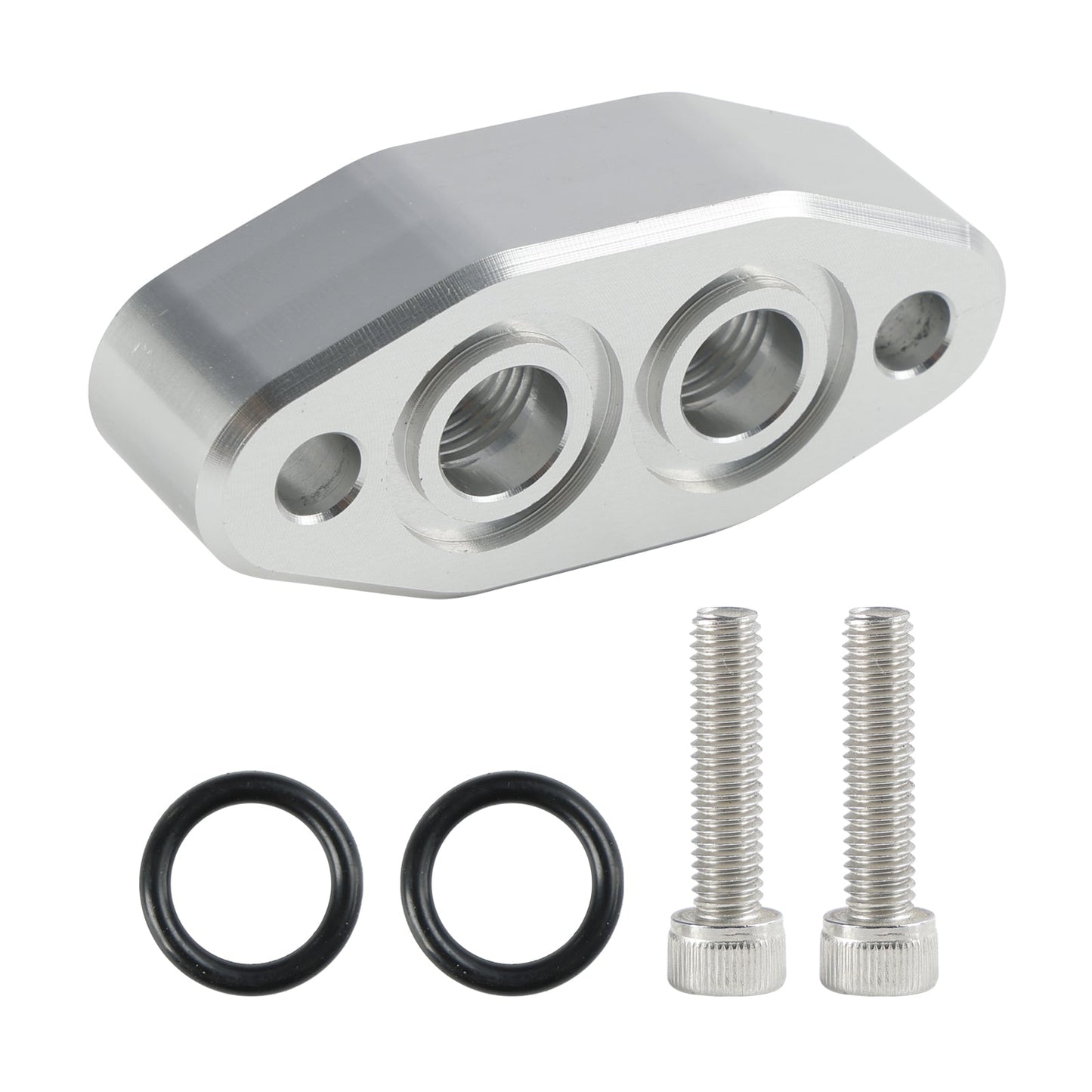 Adattatore radiatore olio 6AN ORB Oring Piastra porta ingresso/uscita LS1 LSX LS3 LS LS2 LS3 551600