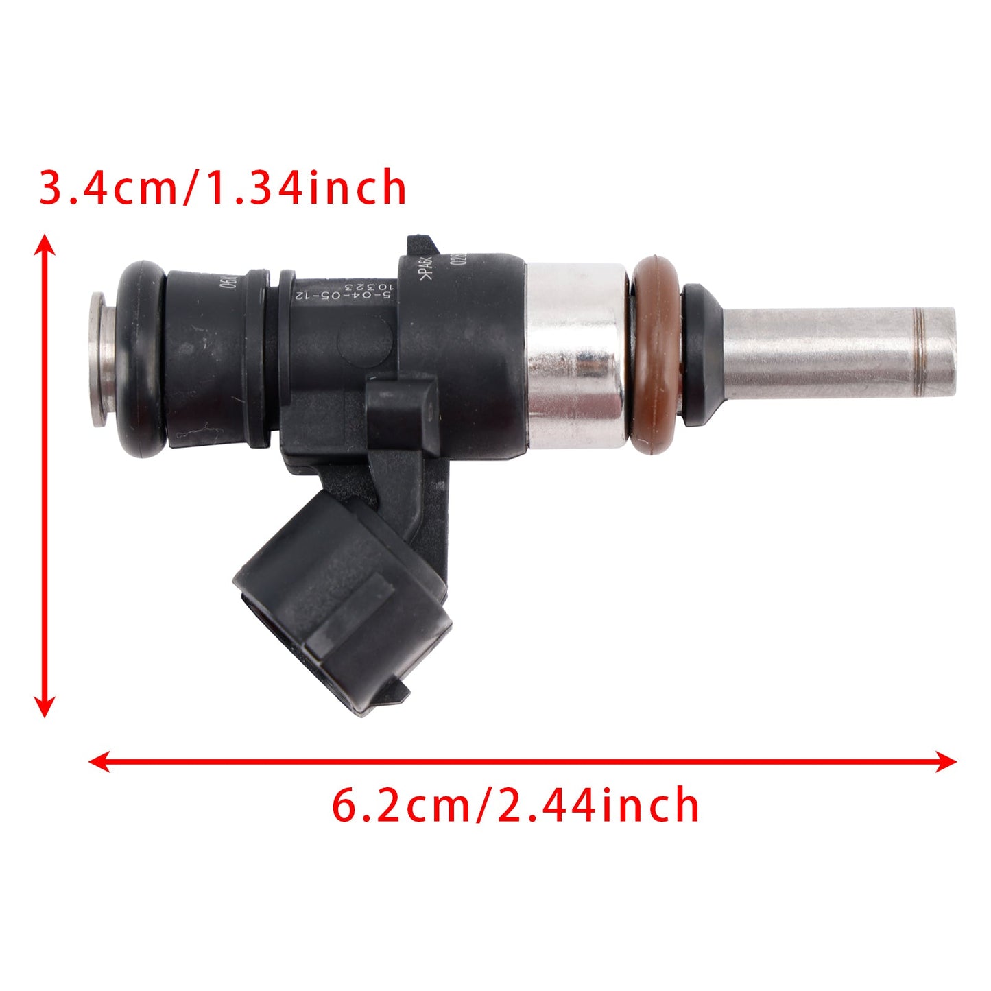 1 iniettore di carburante per VW Golf Audi A3 A4 Q3 Q5 Tiguan Octavia 0280158448