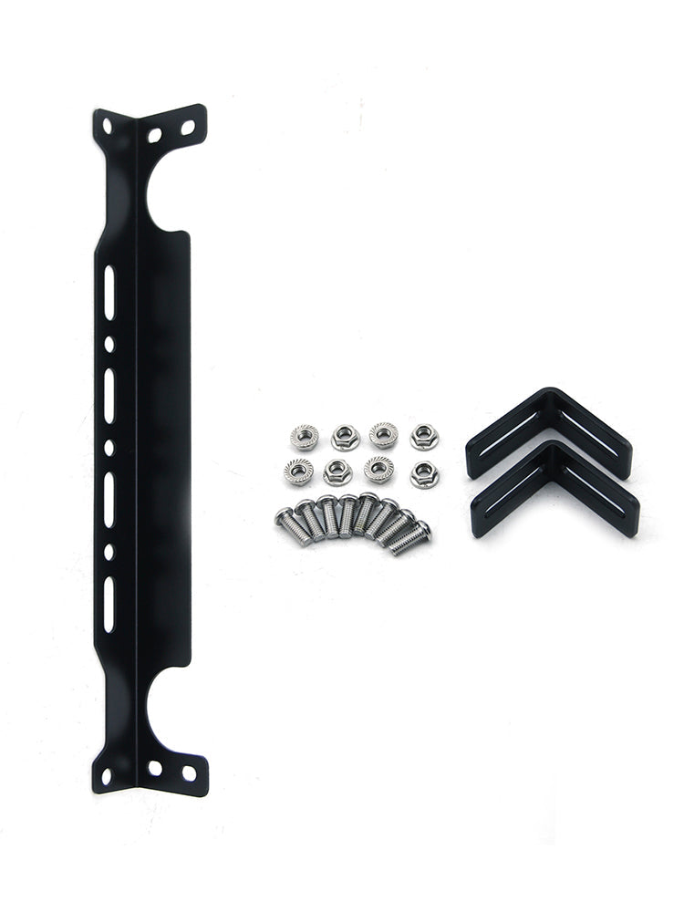 Kit staffa di montaggio radiatore olio 330 mm 13,4 pollici per radiatore olio in stile britannico