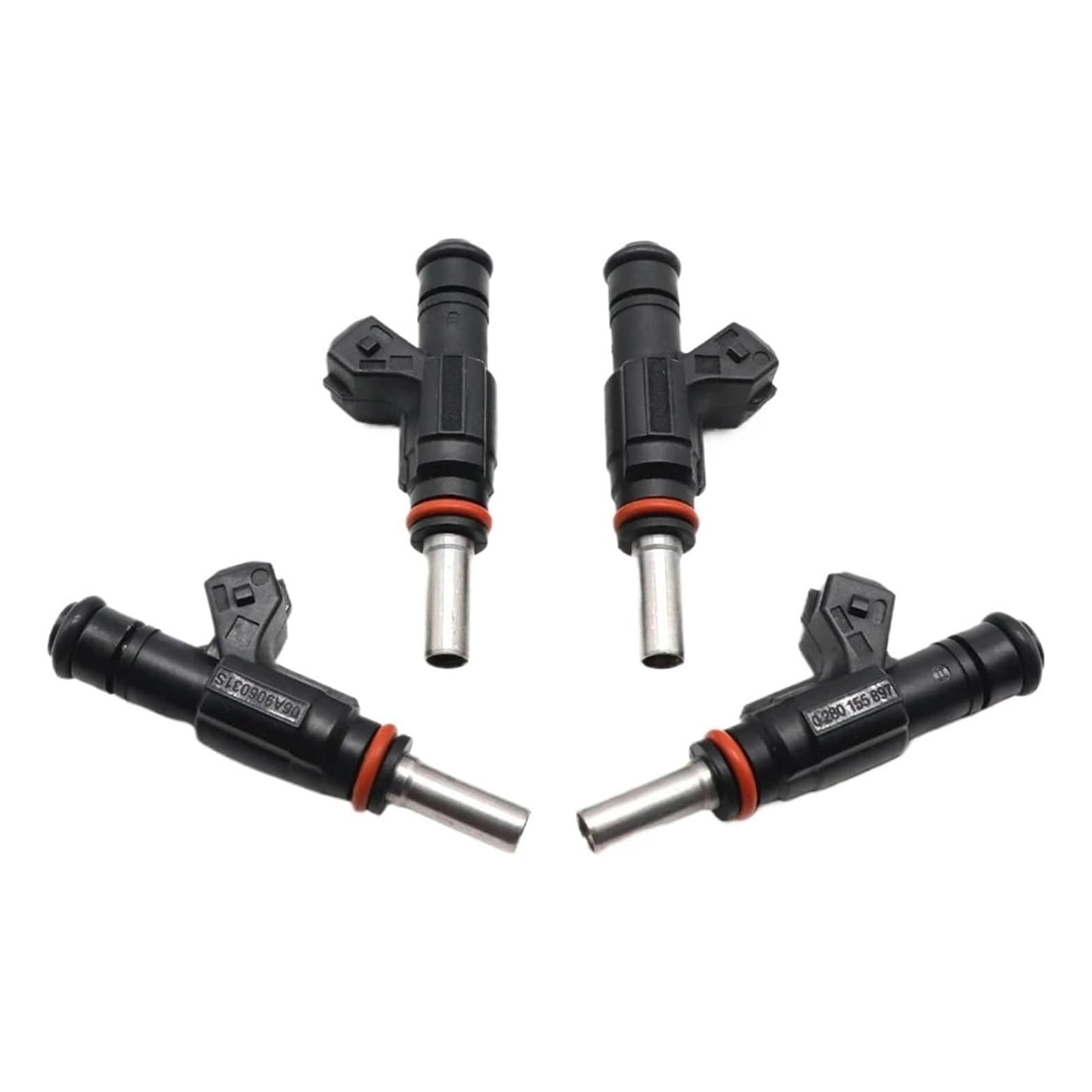 4 pezzi iniettori carburante per VW Golf IV Audi TT A3 Seat 1.8T 0280155897 06A906031S