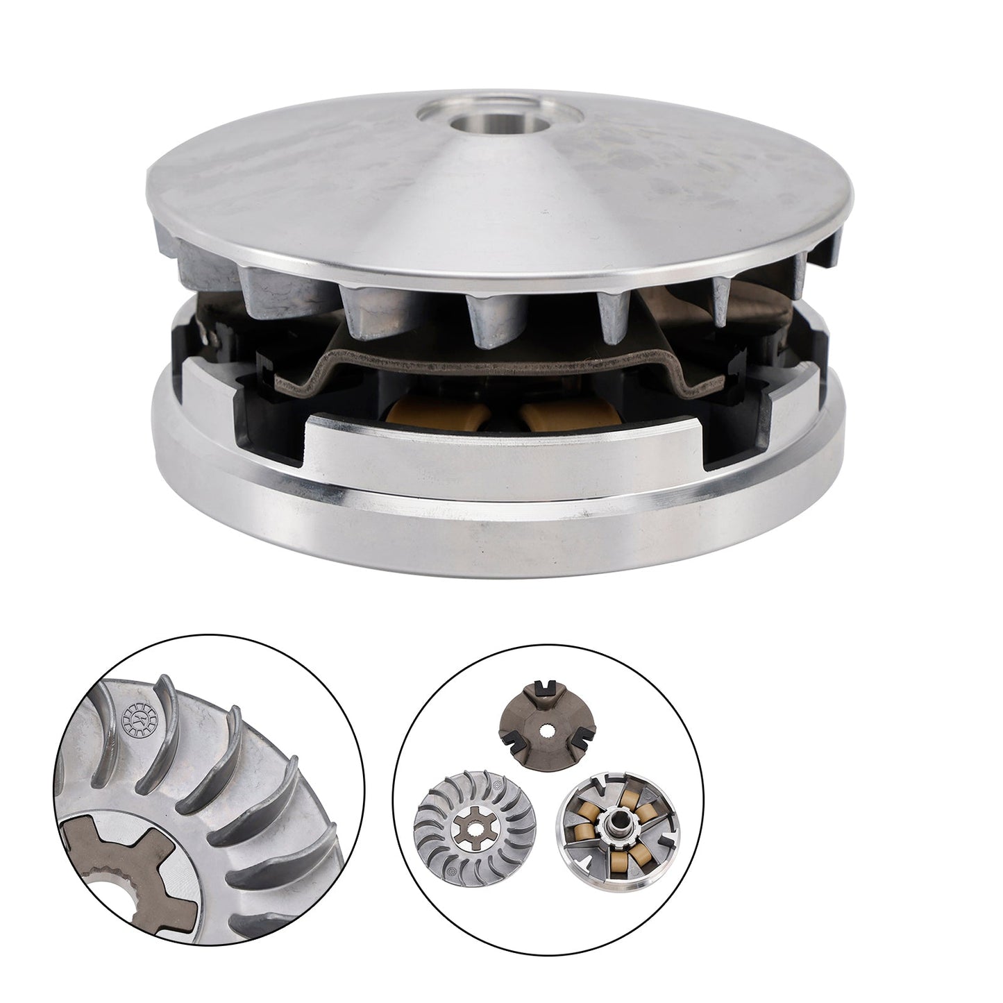 Set puleggia variatore frizione anteriore 22102-116-000 per Adly Atv 50 V/Rs Supercross