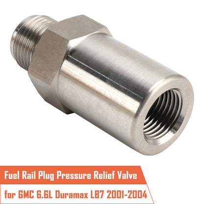 Valvola di sfogo della pressione del tappo del rail del carburante per GMC 6.6L Duramax LB7 2001-2004