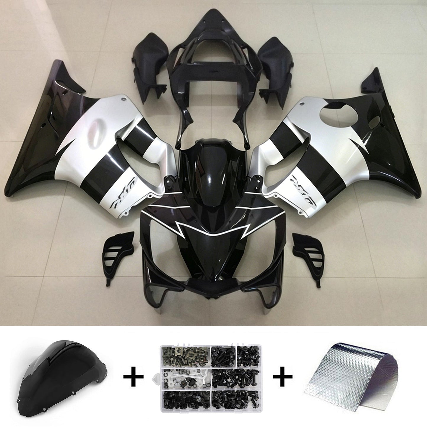 Kit di carene in plastica ABS stampate a iniezione per Honda CBR600 F4i 2001-2003