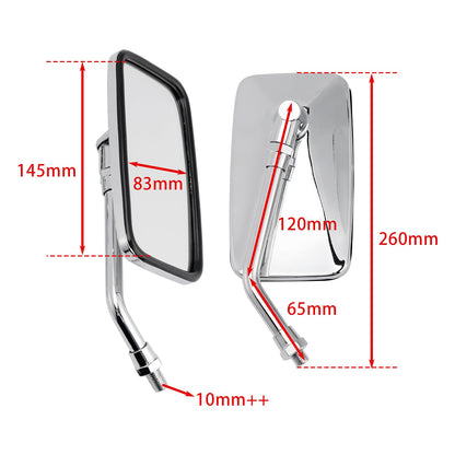 Set specchietti sinistro e destro per Daelim VL 125 Daystar Classic VL125Fi 2000-2020