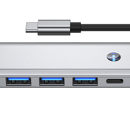 Adattatore hub con interfaccia 5 in 1 TYPE-C+USB3.0*1+USB2.0*2+HDMI+PD100W per MacBook
