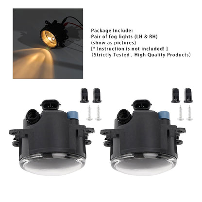 Coppia di fendinebbia anteriori SX/DX 2N11-15201-AB per Ford Focus 2007-2011