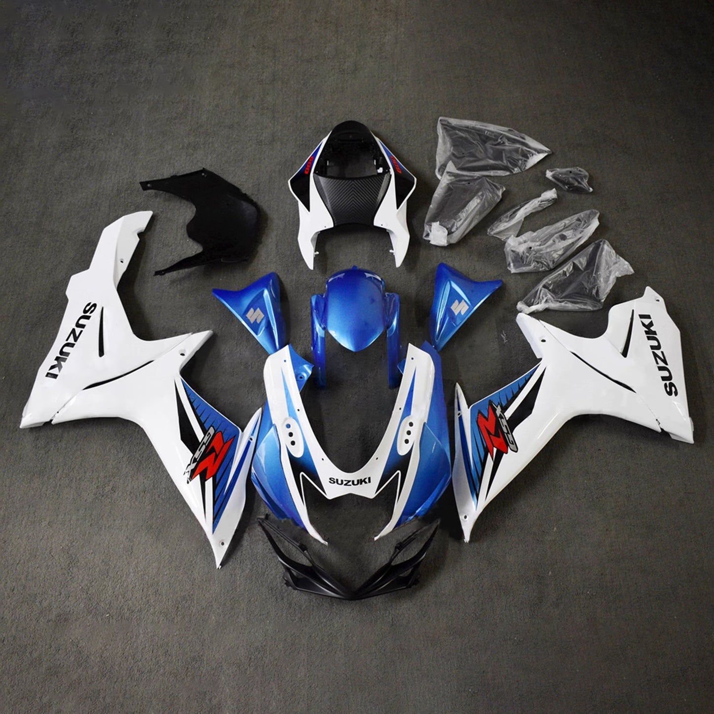 Kit carenatura iniezione plastica ABS per Suzuki GSXR 600/750 2011-2026 K11