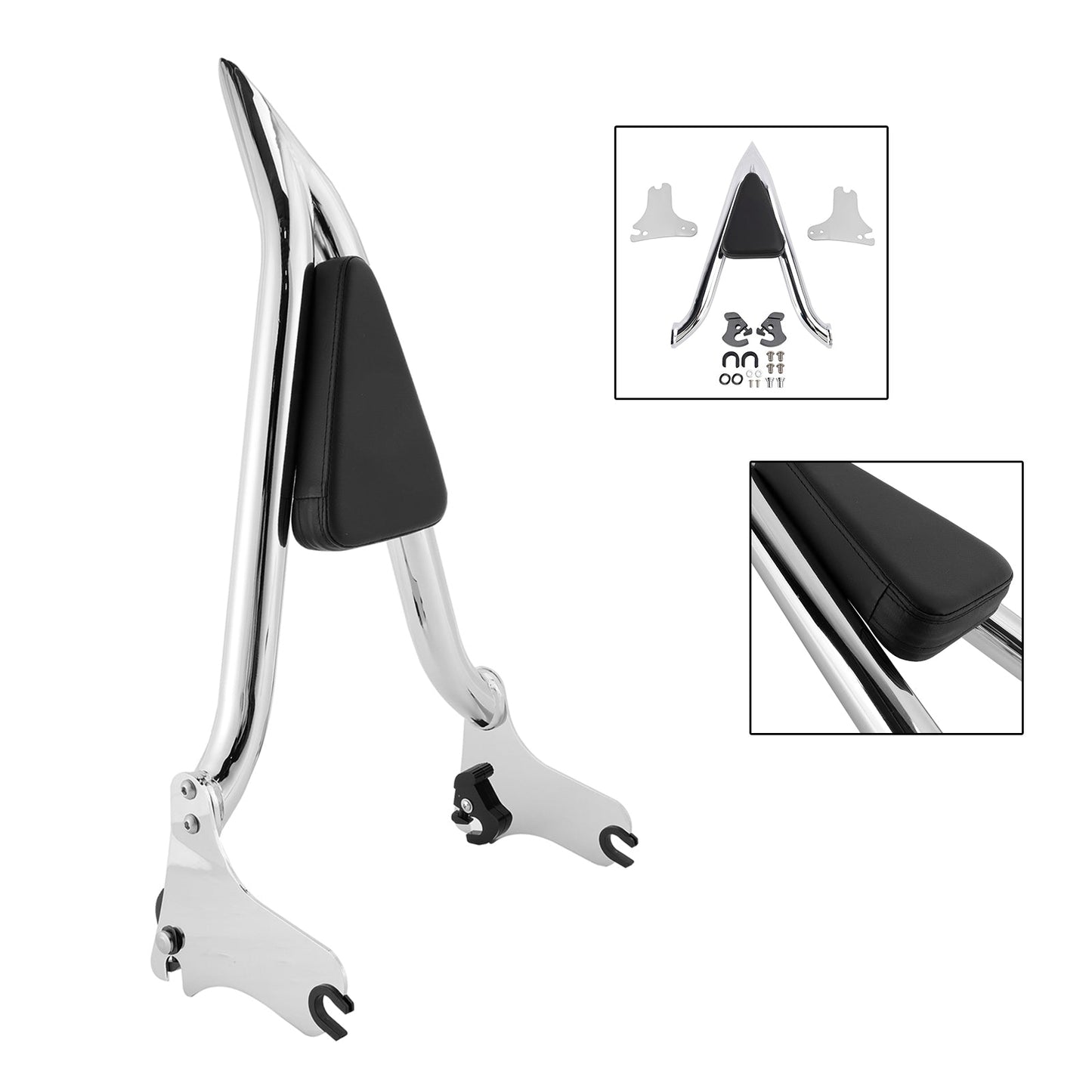 Schienale Sissy Bar passeggero per Road King Street Glide Road Glide 1997-2008