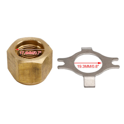 Dado dell'elica Mercury Mercruiser con piastra di bloccaggio adatto per 11-8M0056234