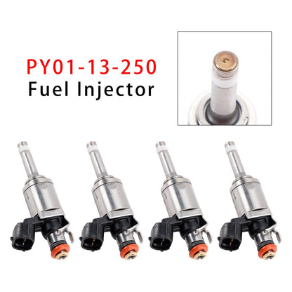 4 iniettori di carburante per Mazda 3 6 CX-5 CX-9 2014-2025 2.5L PY01-13-250
