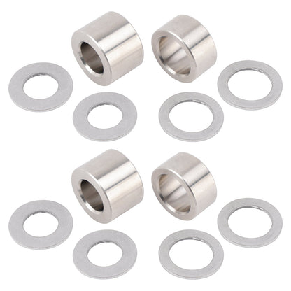 Confezione da 2 pezzi 1600036 Kit eliminatore tubo di bypass con shunt in alluminio e rondelle di tenuta
