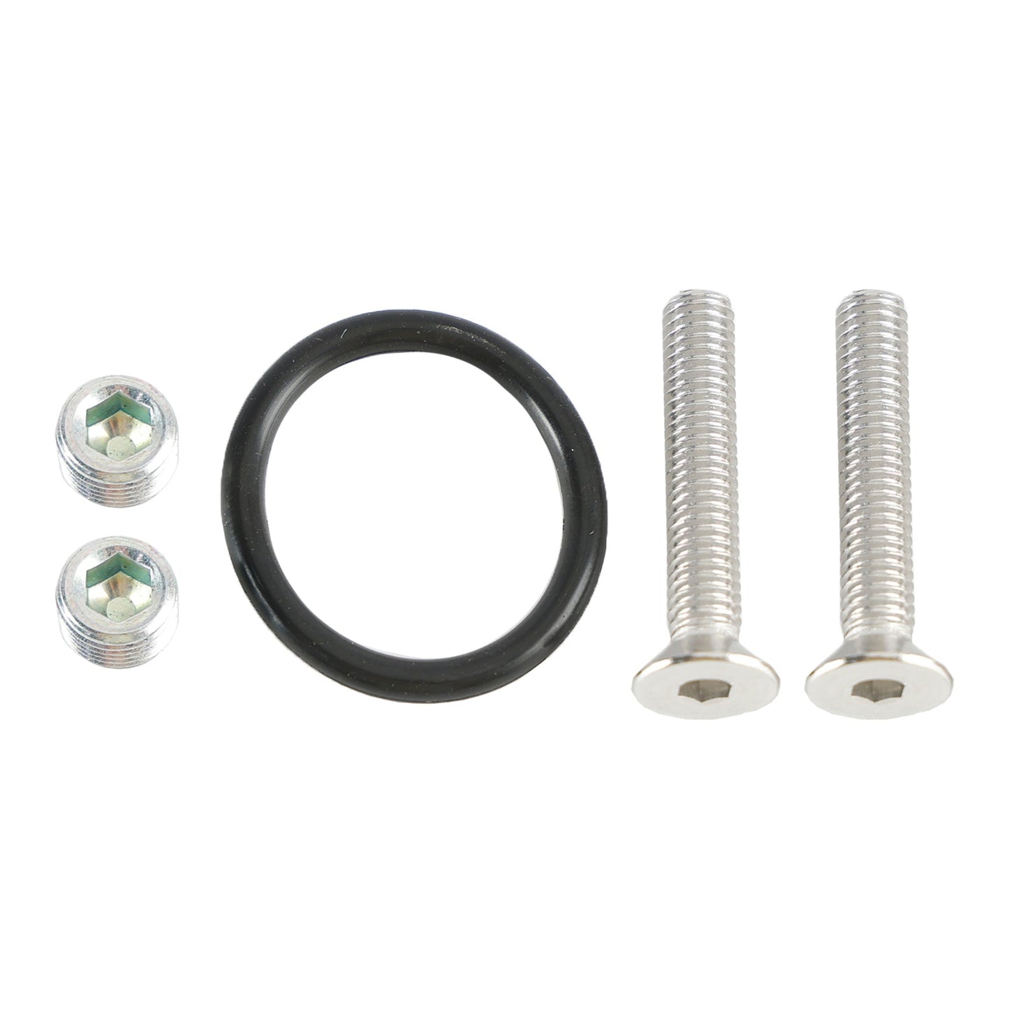 Piastra adattatrice per linea di alimentazione dell'olio Billet LS Twin Turbo Dual 90 gradi 1/8" NPT