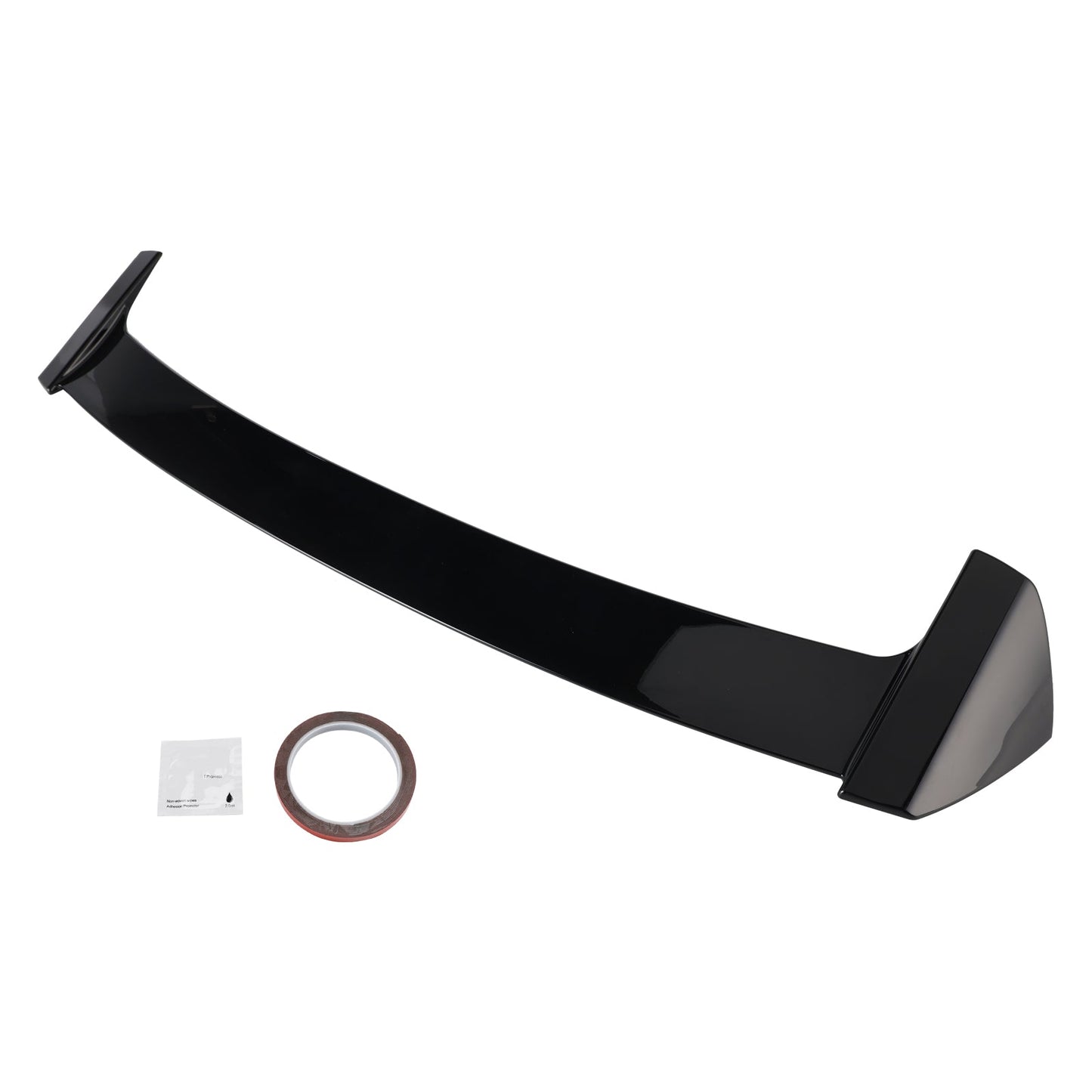 Spoiler posteriore per tetto e ala del bagagliaio, colore nero lucido, per BMW Serie 1 E81 E87 2004-2011