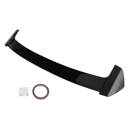 Spoiler posteriore per tetto e ala del bagagliaio, colore nero lucido, per BMW Serie 1 E81 E87 2004-2011