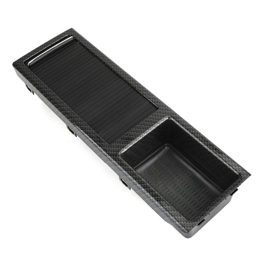 1998-2007 BMW E46 Serie 3 Portacoppa di stoccaggio della console centrale anteriore in carbonio