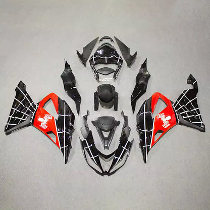 Kit carenatura iniezione in plastica ABS adatto per Kawasaki ZX6R 636 2013-2018